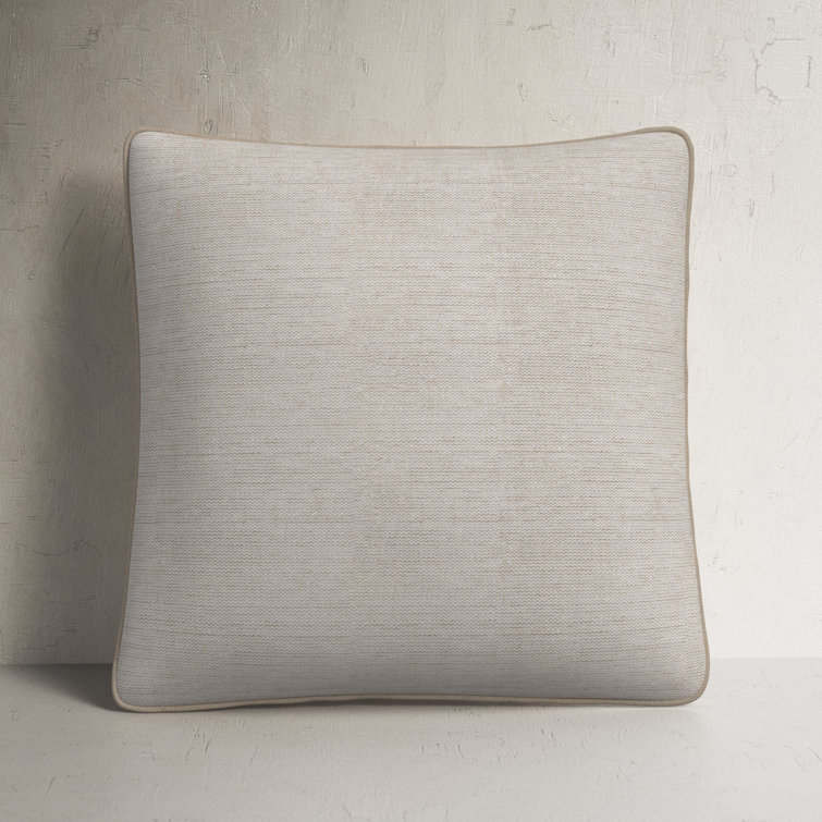 Birch Lane™ Marie Square Linen Pillow Cover Wayfair